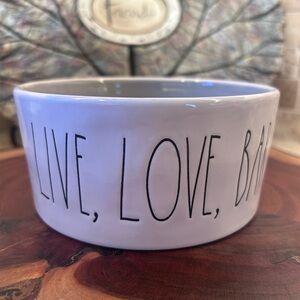 Rae Dunn LIVE, LOVE, BARK Bowl